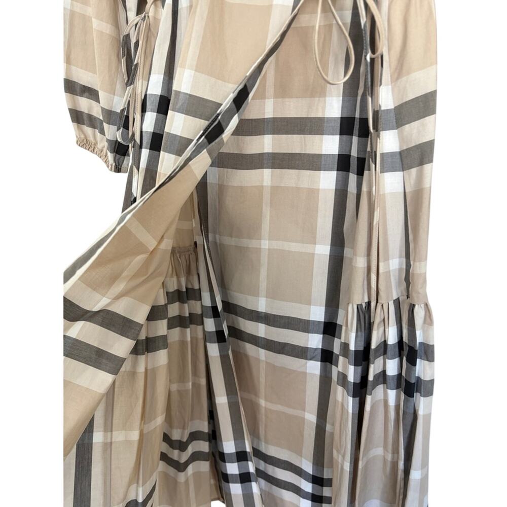 Burberry Check Beige and Black Dress US 8 NWT - Picture 8 of 9